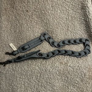 Coach Chain Link Novelty Strap Blue